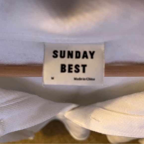 Sunday Best Oversized Fleece Polo - Picture 3 of 3